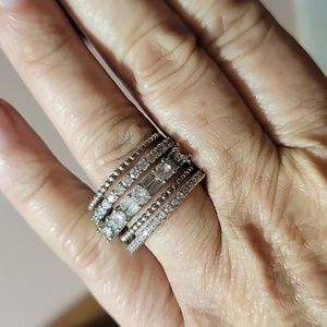 Size 9 Sterling silver ring